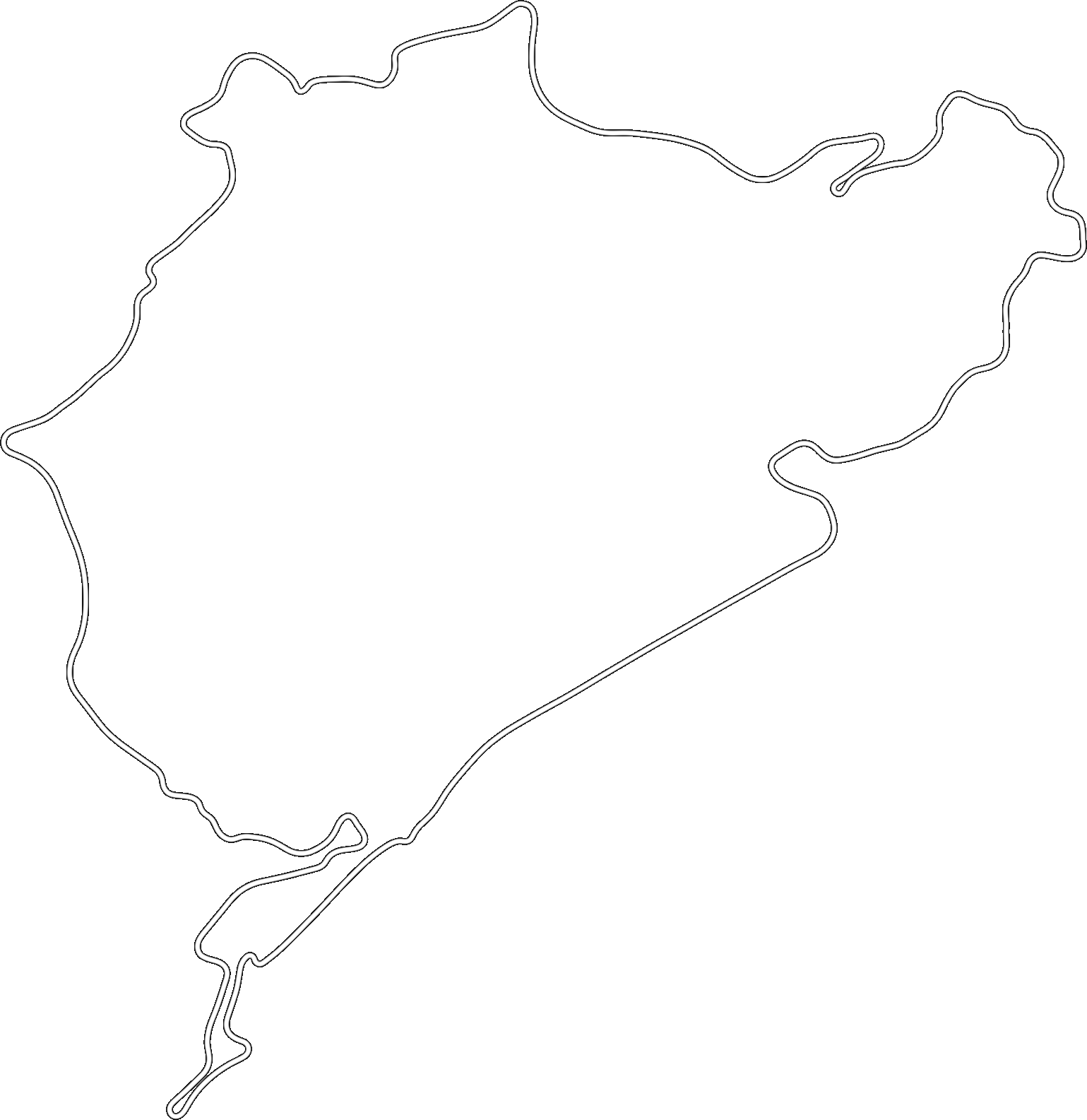 Track map ks_nordschleife